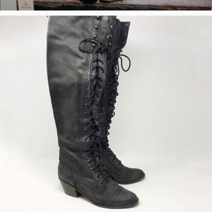 Free People Joe Lace Up Boots